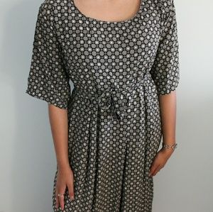 Handmade patterned summer maxi dress